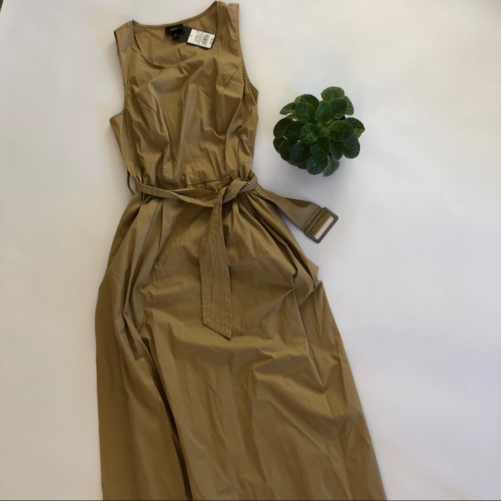 Tan Trench Dress | S